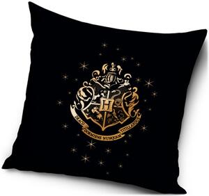 Polštář Harry Potter - motiv Zlatý erb - 40 x 40 cm