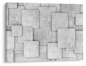 Obraz - Abstrakce betonových kachliček (70x50 cm)