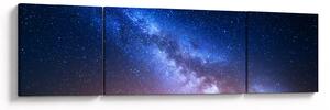 Obraz - Noční krásy hvěžd (170x50 cm)