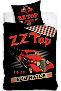 Bavlněné ložní povlečení ZZ Top - motiv Eliminator - 100% bavlna Renforcé - 70 x 90 cm + 140 x 200 cm