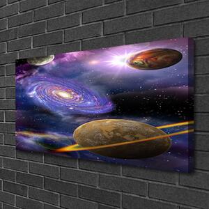 Obraz na plátně Vesmír 125x50 cm