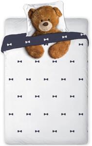 Bavlněné ložní povlečení Medvídek Teddy - 100% bavlna - 70 x 90 cm + 140 x 200 cm