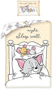 Ložní povlečení do dětské postýlky Tom a Jerry