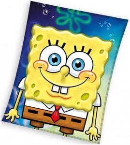 Dětská fleecová deka SpongeBob - 110 x 140 cm