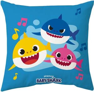Polštář Baby Shark - 40 x 40 cm