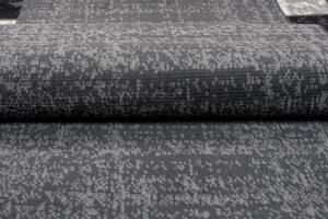 Chemex Moderní koberec Tap - obdélníky 3 - bílý/šedý Rozměr koberce: 80x150 cm