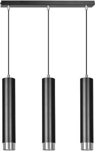 Emibig závěsné svítidlo 3x30 W černá-chrom 643/3