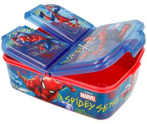 Multibox na svačinu Spiderman se 3 přihrádkami - motiv Grafiti