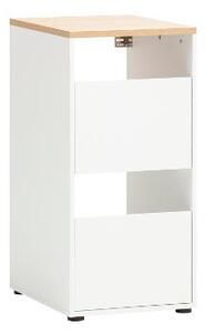 Schildmeyer Skříňka k pračce »Solea« (2x žlab na prádlo, výška 95,8 cm, matná bílá) (100396863001)