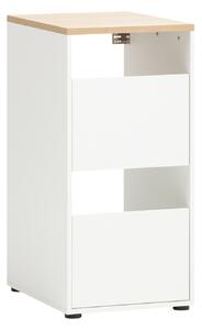 Schildmeyer Skříňka k pračce »Solea« (2x žlab na prádlo, výška 95,8 cm, matná bílá) (100396863001)