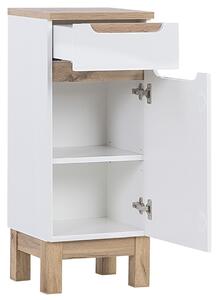 CMD COMAD - Koupelnová skříňka nízká Bali White - 35x86x33 cm