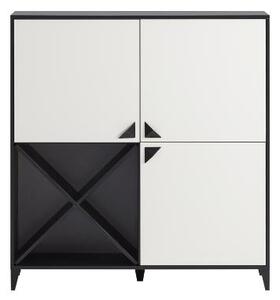 Schildmeyer Vysoká komoda »Looks Classic« (černá matná béžová) (100396895002)
