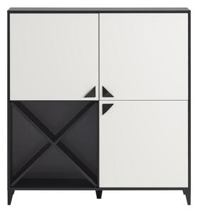 Schildmeyer Vysoká komoda »Looks Classic« (černá matná béžová) (100396895002)