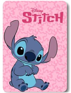 Dětská / dívčí fleecová deka Lilo & Stitch - 100 x 140 cm