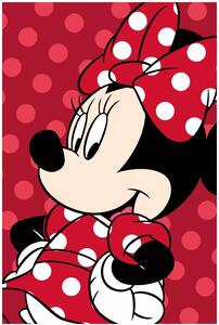 Mikroplyšová deka Minnie Mouse - 100 x 150 cm