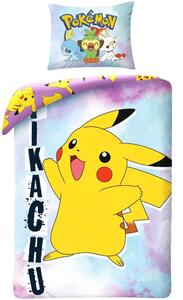 Bavlněné ložní povlečení Pokémon Pikachu Legend - 100% bavlna - 70 x 90 cm + 140 x 200 cm