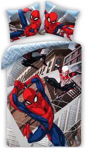 Souprava ložního povlečení Spider-man: Napříč paralelními světy - 100% bavlna - 70 x 90 cm + 140 x 200 cm