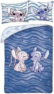 Bavlněné ložní povlečení Lilo & Stitch - motiv Wave - 100% bavlna - 70 x 90 cm + 140 x 200 cm