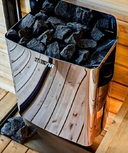 Designová venkovní sauna s předsíní 220 x 350 x 255 cm