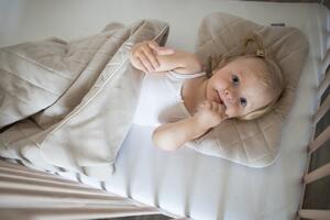 Sleepee Royal Baby Set Ocean Mint - sametová deka + polštářek