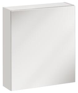 CMD Via Domo - Koupelnová skříňka se zrcadlem 50 cm - bílá