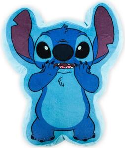 Tvarovaný polštář Lilo & Stitch - motiv Stitch - 25 x 30 cm