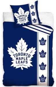 Mikroplyšové ložní povlečení NHL Toronto Maple Leafs - 70 x 90 cm + 140 x 200 cm