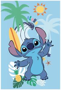 Dětská fleecová deka Lilo & Stitch - motiv Aloha - 100 x 150 cm