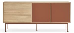 Komoda okoy 180 x 81 cm oranžová