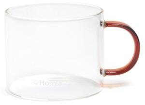 Hrnek GLOSSY s hnědým ouškem 837079 440 ml