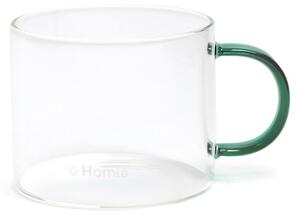 Hrnek GLOSSY se zeleným ouškem 837093 440 ml