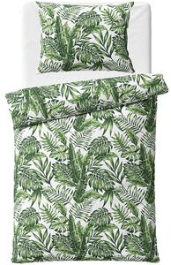 Bavlněné ložní povlečení Jungle Leaves - 100% bavlna Renforcé - 70 x 90 cm + 140 x 200 cm