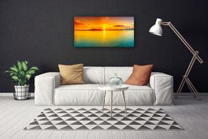 Obraz na plátně Moře Slunce Krajina 120x60 cm