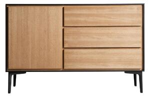 Komoda sabraso 116 x 40 cm hnědá