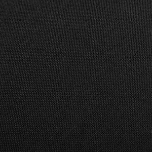 Barové židle 2 ks černé textil