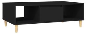 Konferenční stolek černý 103,5 x 60 x 35 cm dřevotříska