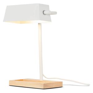 Stolní lampa bridget 40 cm bílá