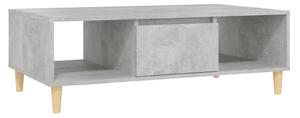 Konferenční stolek betonově šedý 103,5 x 60 x 35 cm dřevotříska
