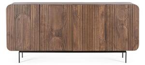 Komoda Sarrina 180 x 82 cm hnědá