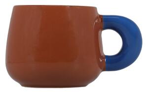 Tmavě hnědý hrnek z kostního porcelánu 470 ml Coco – ONA