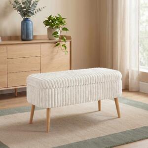 ASIR Taburet OSLO LINEN krémová