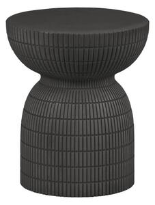 Konferenční stolek Sam ø 37 cm černý