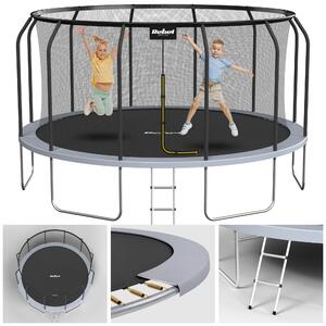 Trampolína se sítí Rebel 3,8 cm FT 14 (427-435 cm) žebříček