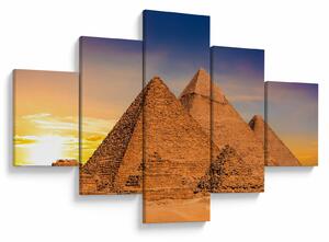 Obraz - Egyptské pyramidy (125x70 cm)