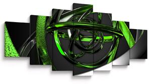 Obraz abstrakce (210x100 cm)