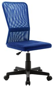 Kancelářská židle modrá 44 x 52 x 100 cm síťovina textil
