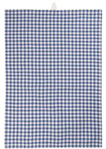 Utěrka Lucas Dark Blue Small Checks