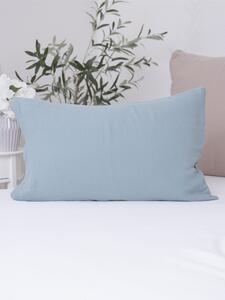 Mušelínový povlak na polštář 40 × 60 cm Alexia Duo - mátová/cappuccino