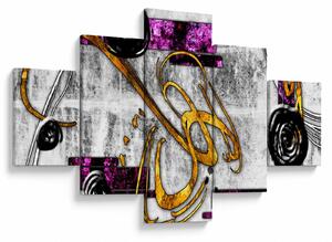 Obraz abstrakce (125x70 cm)