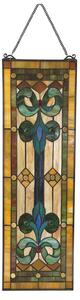Vitrážový dekorační panel Tiffany Lula - 25*73 cm